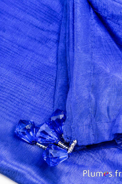 Tafelkleed Organza - 140 x 140 cm - blauw